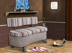 Sofa in the hallway in a modern style photo