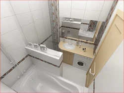 Bathroom renovation in Khrushchev photo 3 sq m
