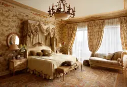 Дизайн штор классической спальни