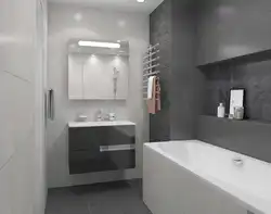 Ванная с котельной комната дизайн