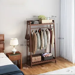 Hanger in the bedroom interior
