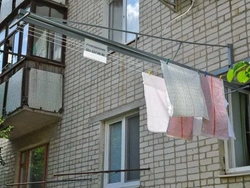No balcony how to dry clothes in an apartment without a balcony photo