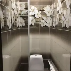 Рамонт туалета панэлямі фота ванная