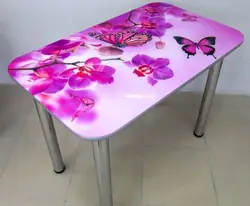 Стол для кухні з малюнкам фота