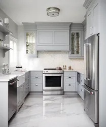 Small gray kitchen designs