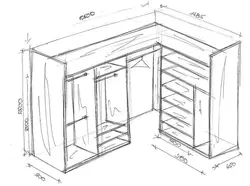 DIY dressing room drawings and diagrams photos