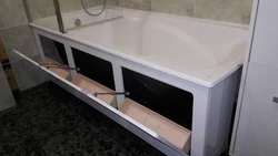 Bathroom screens plastic sliding photo