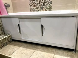 Bathroom screens plastic sliding photo