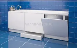 Экраны для ванной пластиковые раздвижные фото
