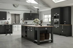 Graphite Kitchen In The Interior Photo