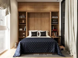 Photo of a small bedroom only bed
