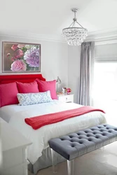 Bedroom With Bright Accents Design Photo