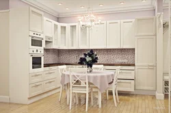 Pearl Color In The Kitchen Interior