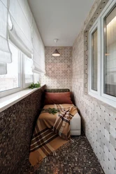 Interior Of A Small Balcony In An Apartment With Your Own Photos