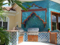 Марокко асханасының дизайнының фотосуреті