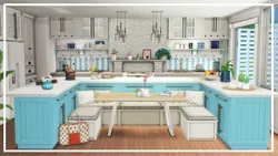 Sims 4 Kitchen Interior