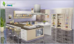 Sims 4 kitchen interior