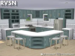 Sims 4 oshxona uchun ichki