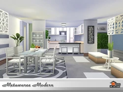 Sims 4 kitchen interior