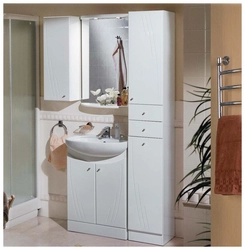 Bathroom furniture in an apartment photo