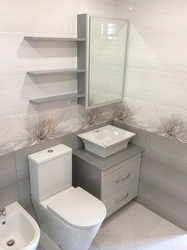 Bathroom furniture in an apartment photo