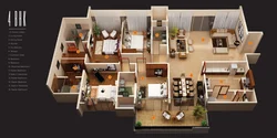 Interior Of Apartments 5 Rooms