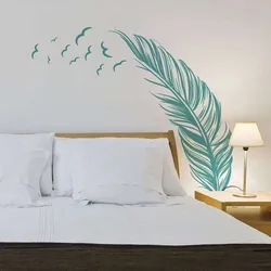 Beautiful Drawing In The Bedroom Photo