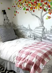 Beautiful Drawing In The Bedroom Photo