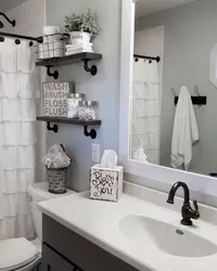 Photo of how to decorate a bath