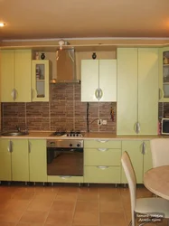 Small kitchen design with gas boiler