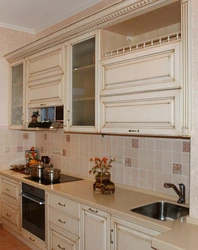 Photo Of A Wooden Kitchen In Light Colors
