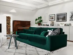Emerald In The Living Room Interior