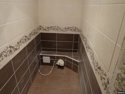 How to lay tiles in the bathroom photo