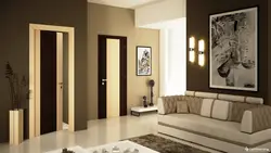 Дизайн квартиры с дверями венге