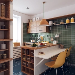 How to make an interior with your own hands in the kitchen