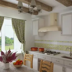 How to make an interior with your own hands in the kitchen