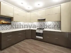 Photo Of A Kitchen With A White Top
