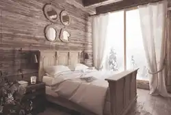 Спальня шале фото