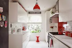 Kitchen Interior In Bright Style