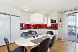 Kitchen Interior In Bright Style