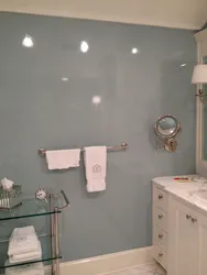 Краска в ванной комнате вместо плитки фото