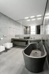 Ванна бөлмесінің бетон дизайны