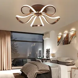 What chandelier to choose for the bedroom photo