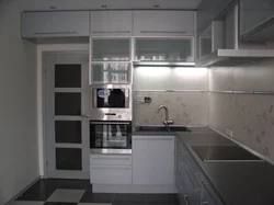 Kitchen Corner Design With Refrigerator Household Appliances