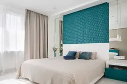 Waves in the bedroom interior