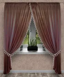 Curtains In The Living Room Interior