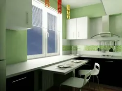 Small Kitchen Design With Window