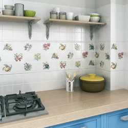 Kerama marazzi photo tiles kitchen interiors