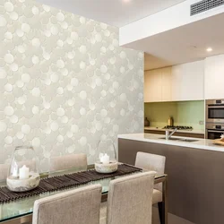 Non-woven wallpaper kitchen design