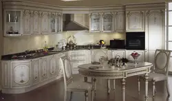 Kitchen design photo baroque